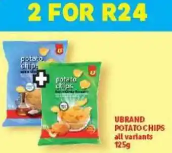 Usave Urband Potato Chips 125g offer