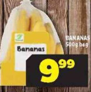 Usave Bananas 500g offer