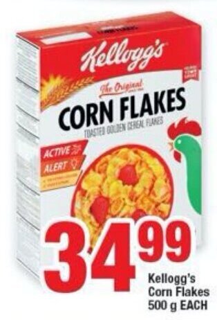 OK Foods Kellogg's Corn Flakes 500g offer