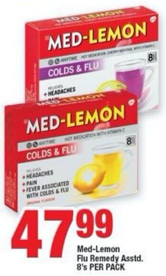 OK Foods Med-Lemon Flu Remedy Asstd. 8's per Pack offer