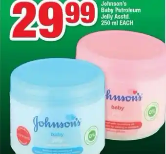 OK Foods Johnson's Baby Petroleum Jelly Asstd. 250ml offer