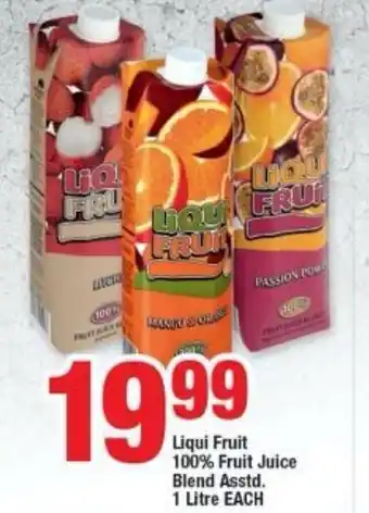 OK Foods Liqui Fruit 100% Fruit Juice Blend Assorted 1L offer