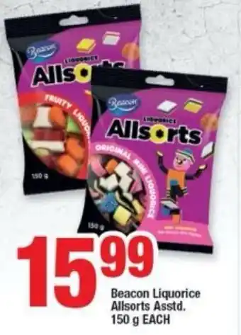 Beacon Liquorice All Sort Asstd. 150g