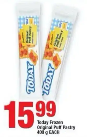 OK Foods Today Frozen Original Puff Pastry 400g offer