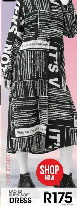 Ladies Supersoft Dress