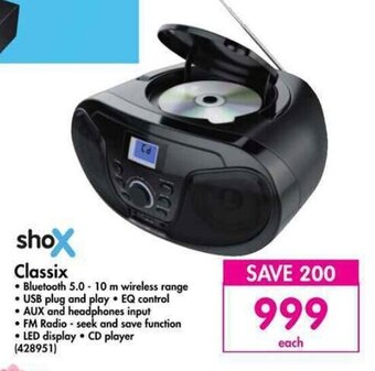Makro ShoX Classix offer