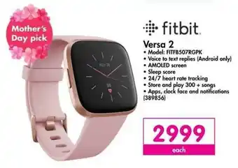 Makro Fitbit Versa 2 offer
