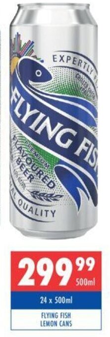 Flying Fish Lemon Cans 500ml