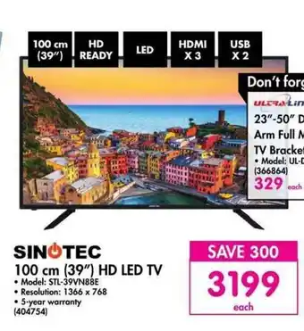Makro Sinotec - 100 cm (39") HD LED TV offer