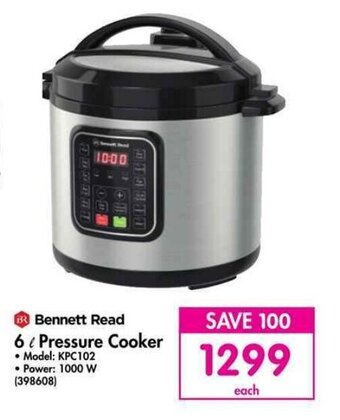 Makro Bennett Read 6L Pressure Cooker offer