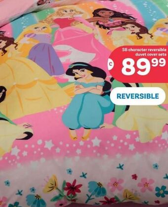 Character reversible duvet cover sets