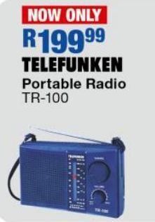 OK Furniture Telefunken portable radio tr-100 offer