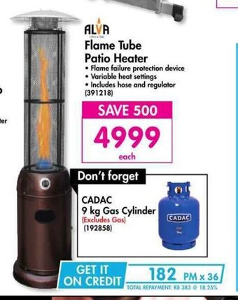 Makro ALVA - Flame Tube Patio Heater offer