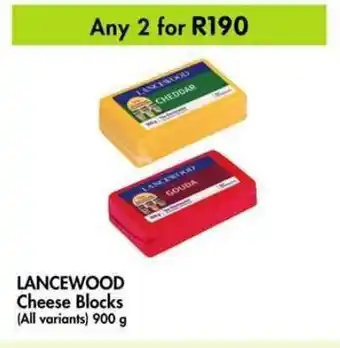 Makro LANCEWOOD Cheese Blocks 900g offer