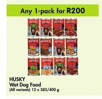 Makro HUSKY Wet Dog Food offer