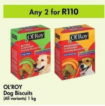 Makro OL'ROY Dog Biscuits 1kg offer