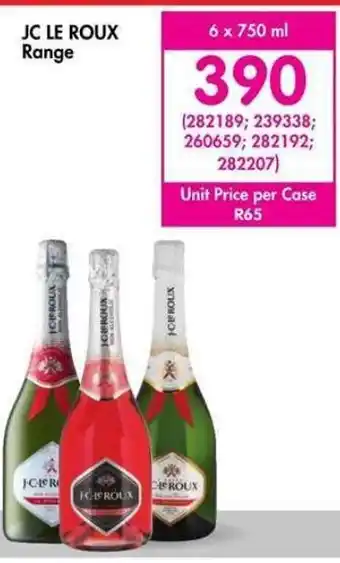Makro JC Le Roux Range 6 x 750 ml offer