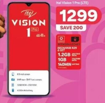 PEP Itel vision 1 pro offer