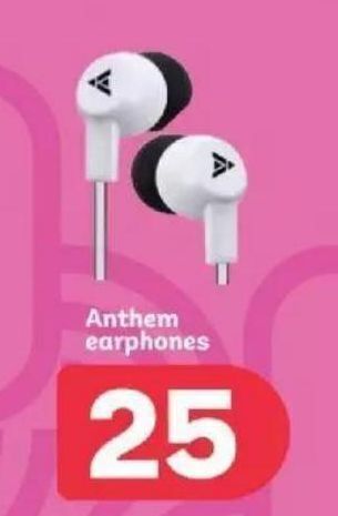 PEP Anthem earphones offer