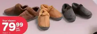 PEP Boy's slippers offer