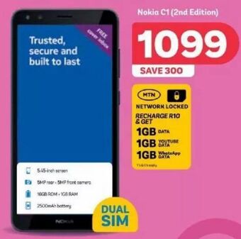 PEP Nokia c1 offer