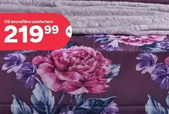 PEP Db microfibre comforters offer