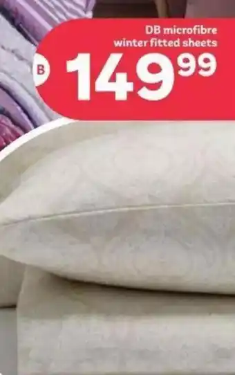 PEP Db microfibre winter fitted sheets offer