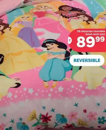 PEP Character reversible duvet cover sets offer