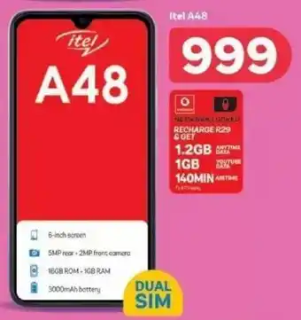 PEP Itel a48 offer