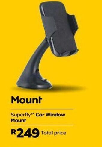 Superfly car window mount