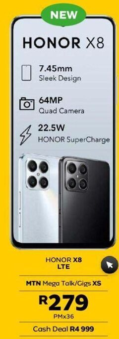 MTN Honor x8 lte offer