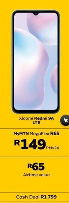 MTN Xiaomi redmi 9a lte offer
