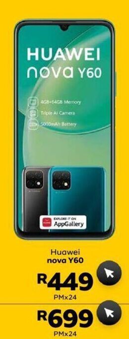 MTN Huawei nova y60 offer