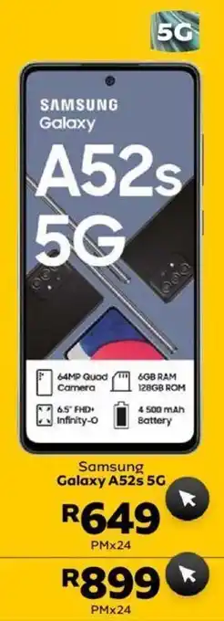 MTN Samsung galaxy a52s 5g offer