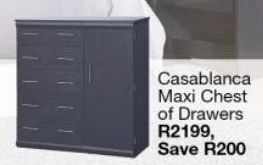 OK Furniture Casablanca maxi chest of drawers offer