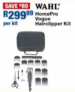 OK Furniture Wahl homepro vogue hairclipper kit offer