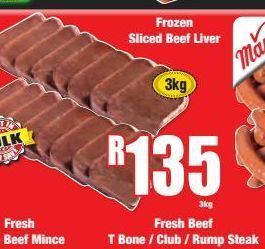 Boxer Beef liver offer