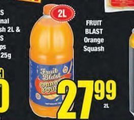 Fruit blast orange juice
