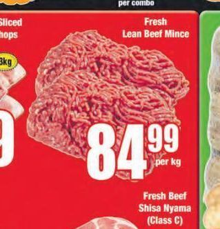 Boxer Minced beef offer