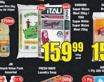 Boxer Shibobo maize meal offer