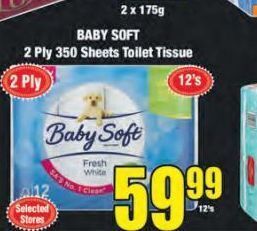Boxer Baby soft toilet paper offer