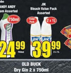 Boxer Jik bleach offer
