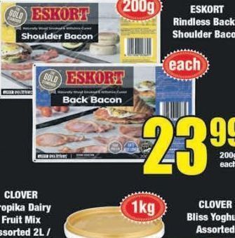 Boxer Eskort bacon offer