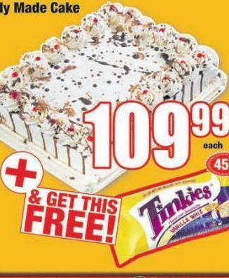 Boxer Cakes offer