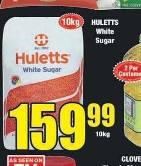Boxer Huletts sugar offer