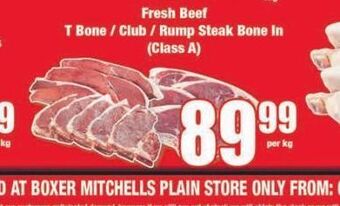 Boxer Beef steaks offer