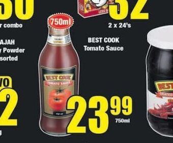Boxer Best cook tomato sauce offer