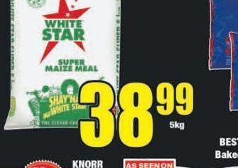 Boxer White star maize meal offer