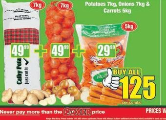 Boxer Veg combo offer