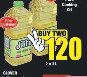 Boxer D'lite cooking oil 2 offer